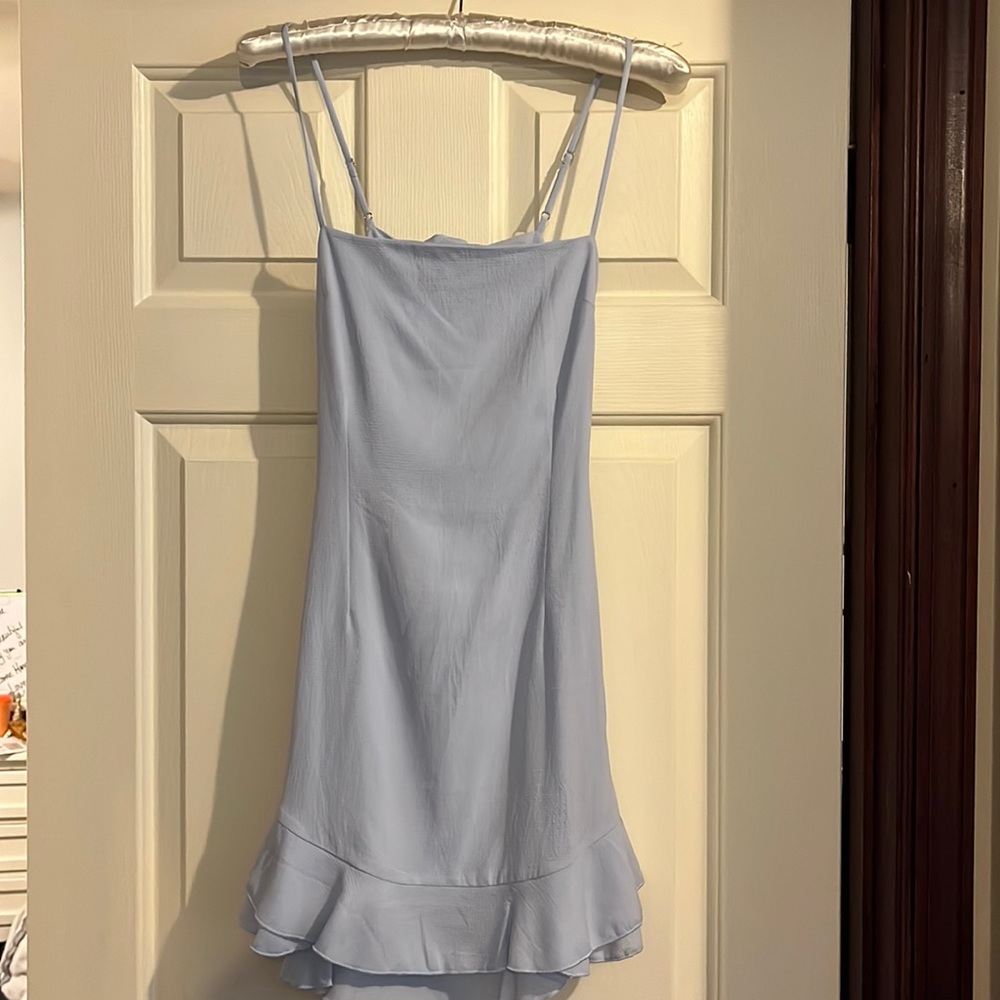 Light Blue Mini Dress
